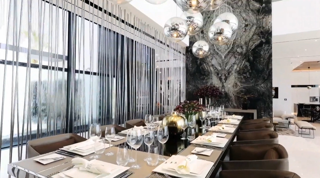 92 Interior Design Photos vs. ONE100, Palm Jumeirah Dubai Luxury Beach Mansion Tour