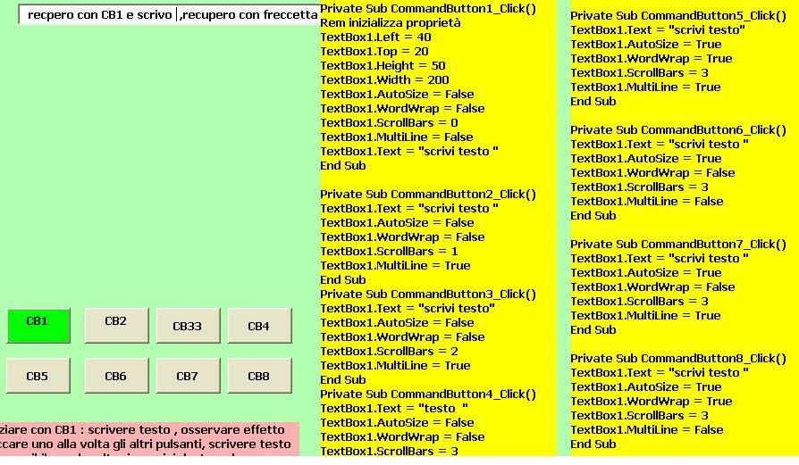 osservando scrollbars, wordwrap, multiline in textbox