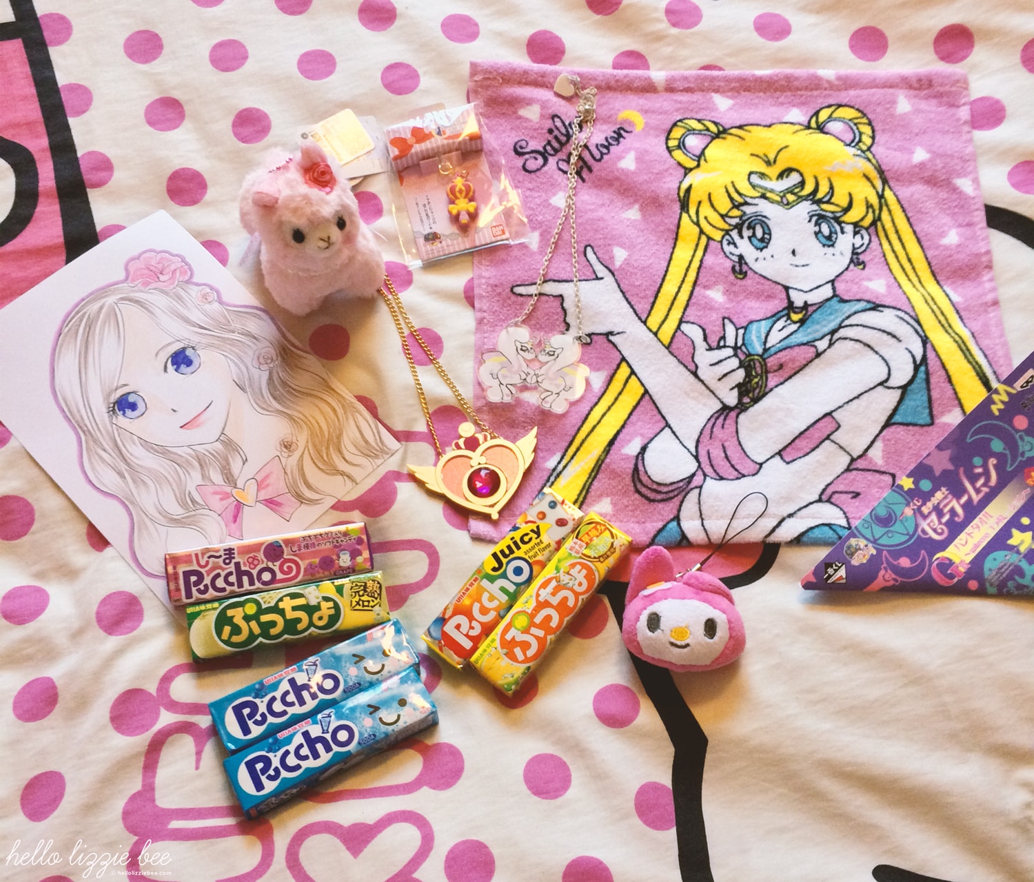 kawaii gets, japanese sweets, sailor moon