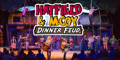 Flip Out Mama Hatfield And Mccoy Dinner Feud Pigeon Forge Tn Smokies Travelblogger Pf Pigeonforge Gatlinburg Vacay Travelblogger