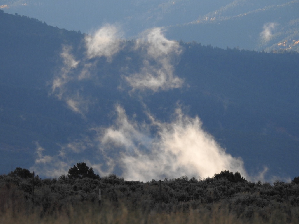 Ajijaakwe: Snow here now, too. Water inside is not as welcome. Bills