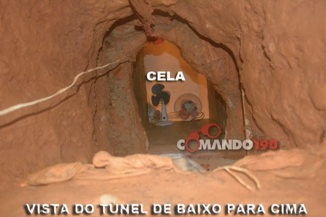 Agentes Penitenciários descobrem túnel debaixo do Presídio Agenor Martins e evitam fuga em massa