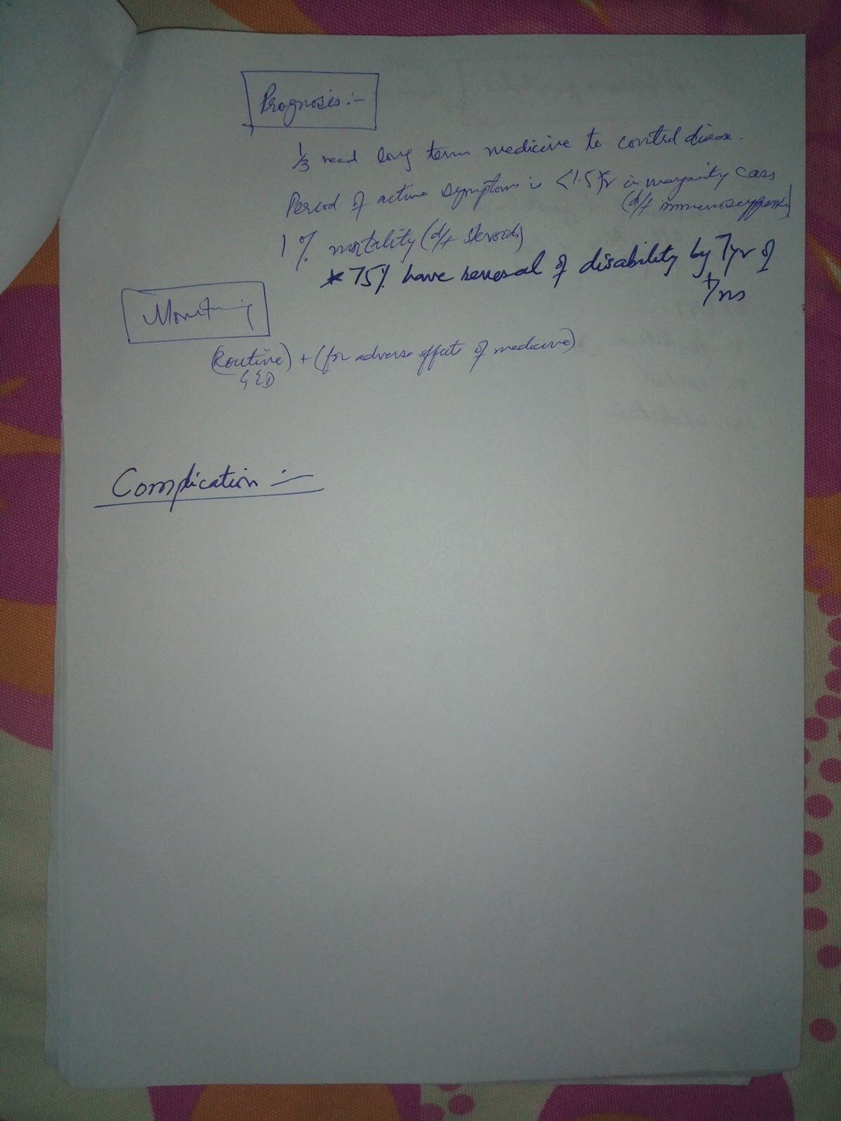 Histology Slides Database JDM case management long case short case