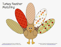 turkey feather matching