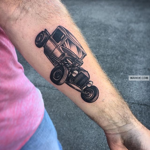 Gambar Tattoo Mobil Klasik Antik Dan Modern Paling Keren