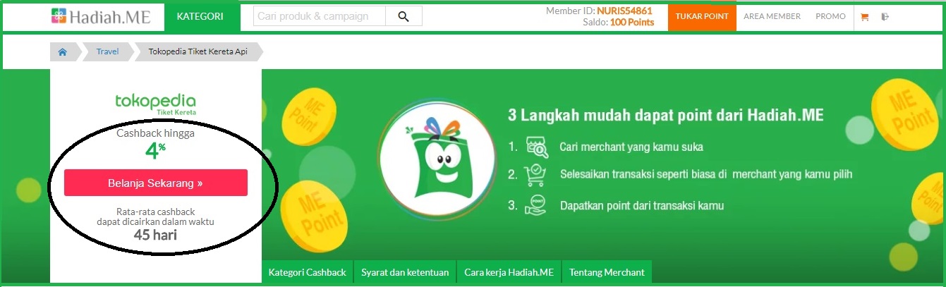 smart shopping dengan hadiah.me, hadiah dot me, belanja online dengan pintar, program cashback belanja online, be a smart shopper