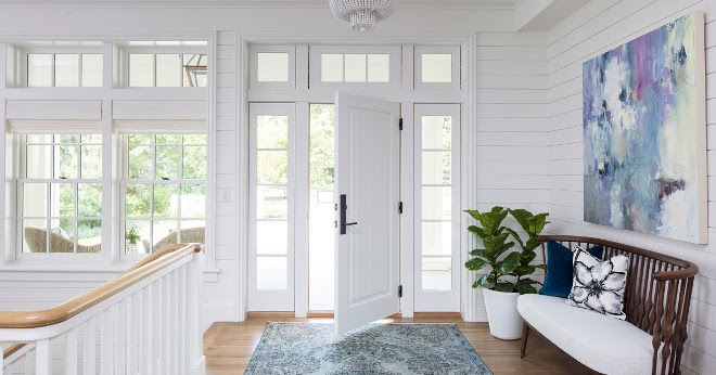 Blanco Interiores: Nos Hamptons com verde esmeralda!