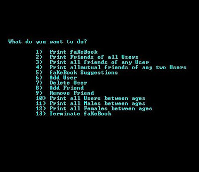 Preview of Fakebook Example | Facebook C++ using Linked List in Data Structure Preview of Fakebook Example | Facebook C++ using Linked List in Data Structure