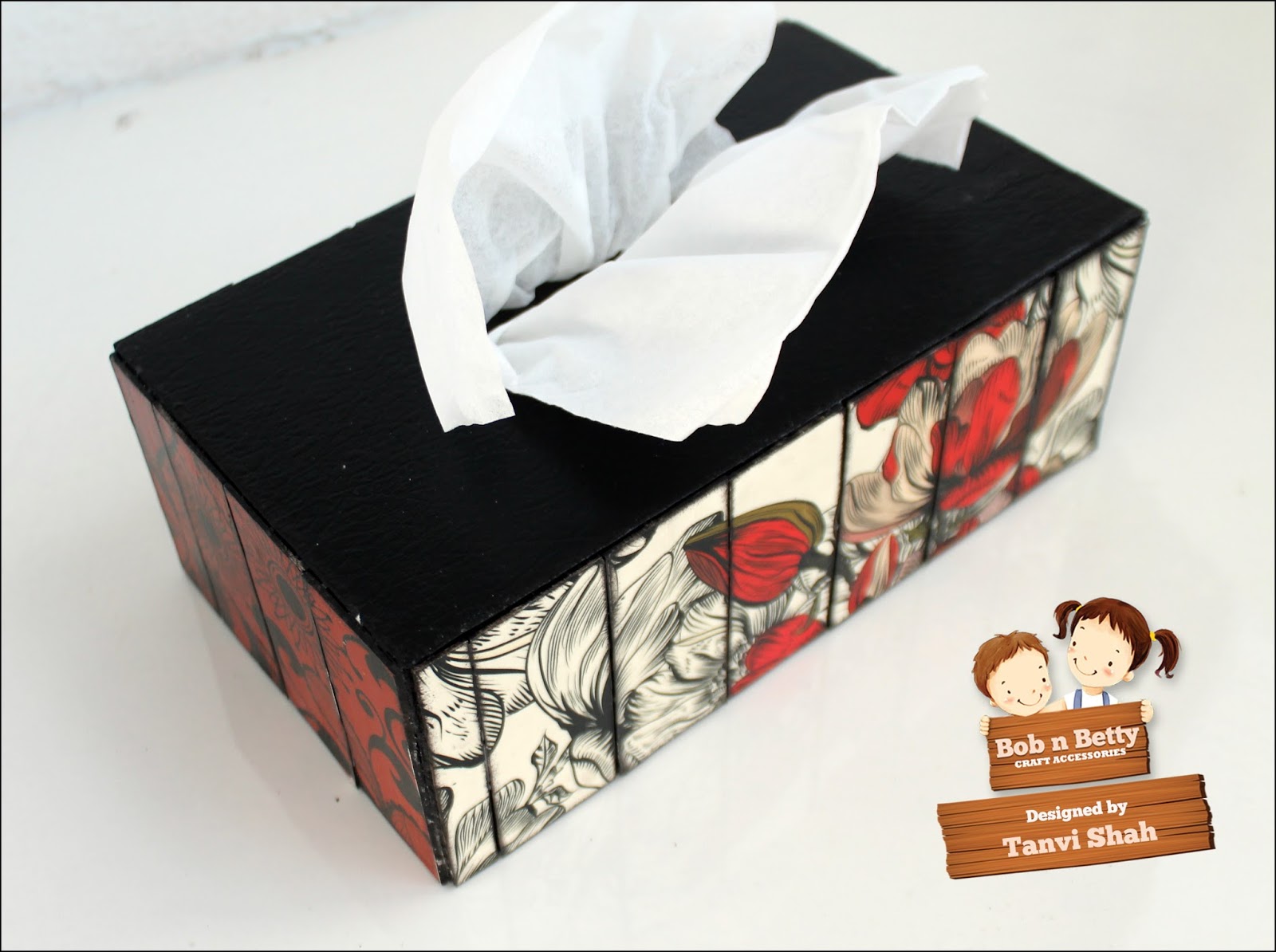 Paper Fantasees The Craft Blog Faux Pallet Tissue Box