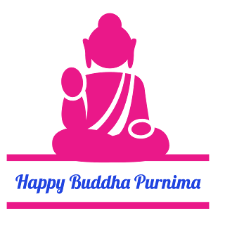 Happy buddha purnima whatsapp stickers transparent png image