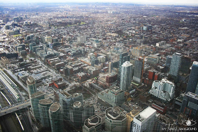 My Travel Background : 4 jours au Canada, en haut de la Tour CN de Toronto 