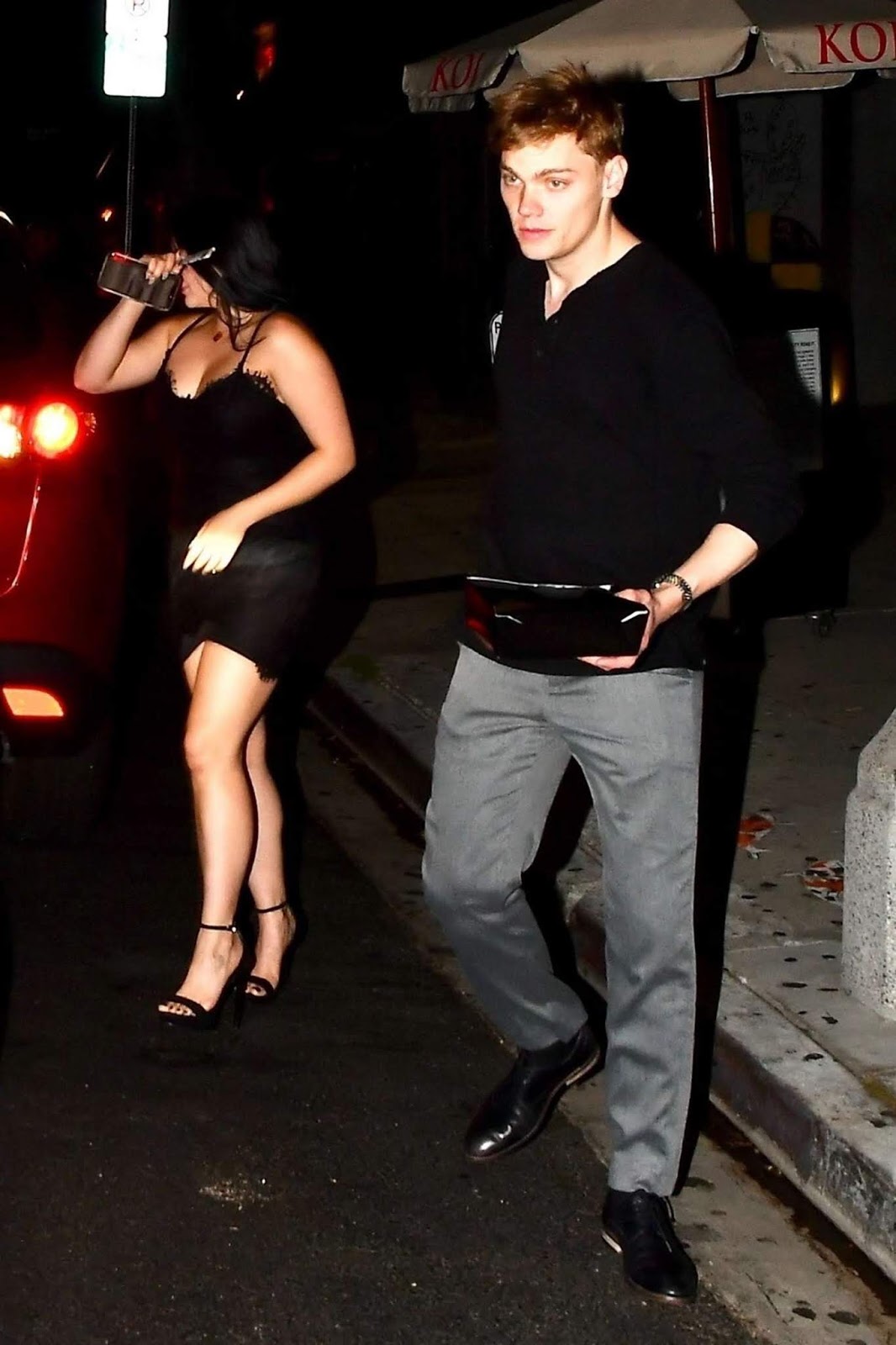 Ariel Winter Leaving KOI Restaurant in Los Angeles - Indian Models