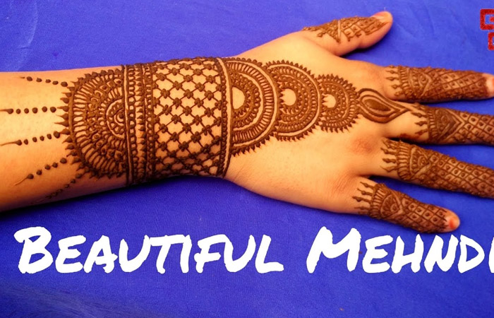 Mehndi Designs for Back Hand