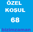 Özel Koşul ve Açıklamalar 68 Anlamı