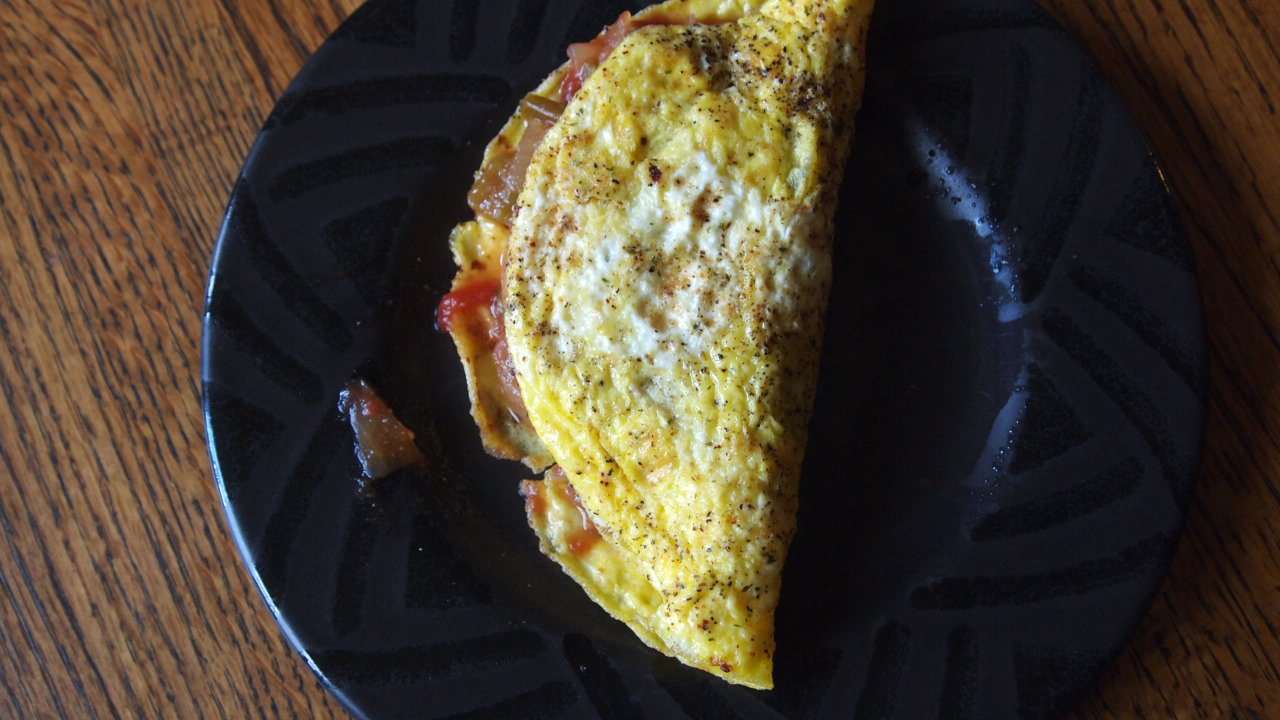 OmNomLove: Breakfast Sandwich Without the Bread! AKA The Modified