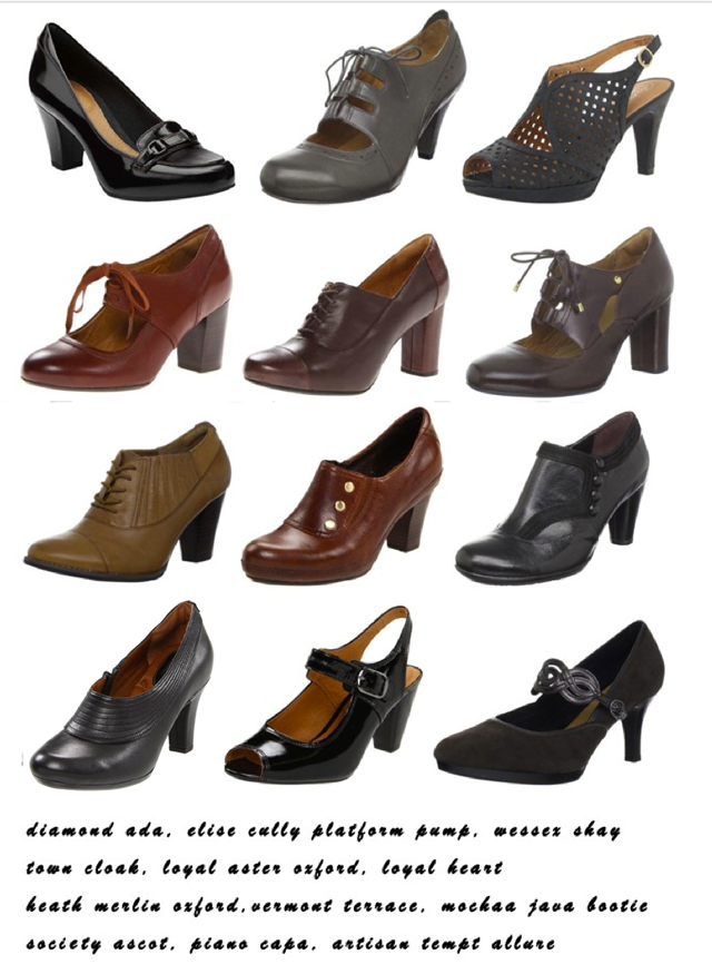 clarks vintage style shoes