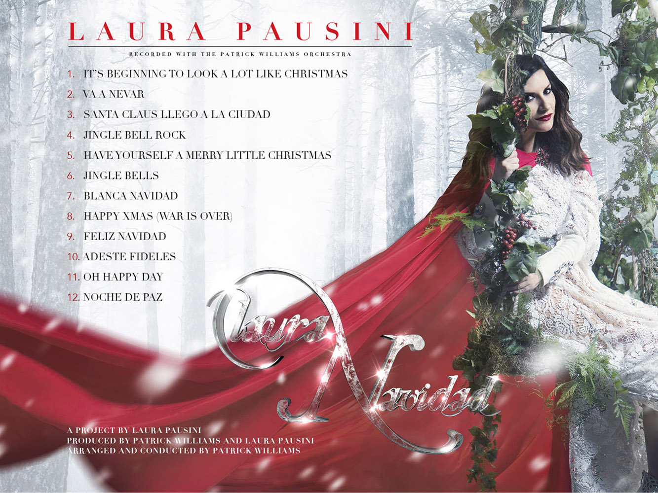 Encarte Laura Pausini Laura Navidad Digital Edition Encartes Pop