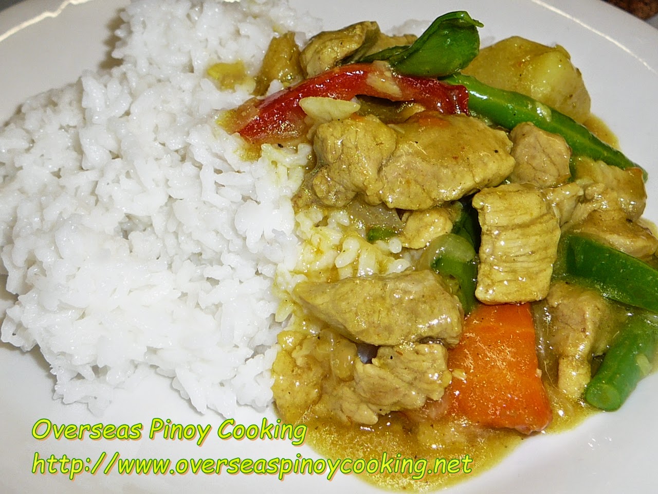 Pinoy Pork Curry