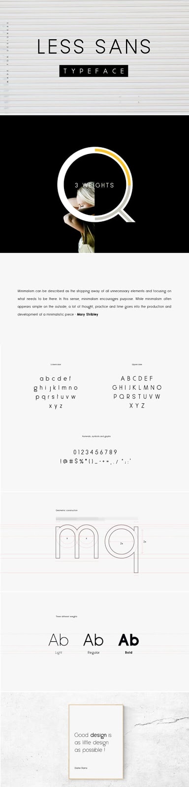Less Sans Typeface Download Gratis Sans Serif Komersial Font - Less Sans Typeface