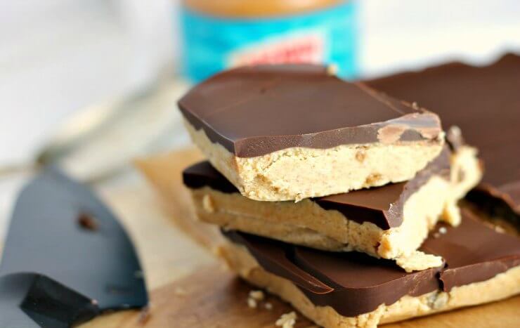 No Bake Chocolate Peanut Butter Squares No Bake Chocolate Peanut Butter Squares