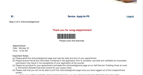 Ica pr slot booking