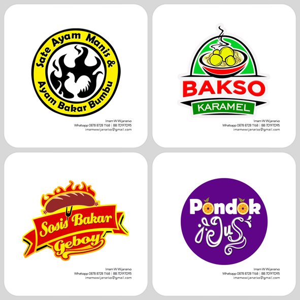 Desain Logo | Logo Kuliner | Desain Gerobak | Jasa Desain ...