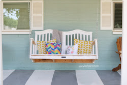 swing porch crib baby into upcycle upcycled outdoor jane tips turn diy lolly must craft front creative decoart projects decor