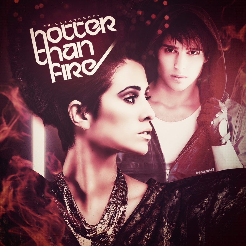 Benikari47's Graphics Eric Saade Featuring Dev Hotter Than Fire Cover