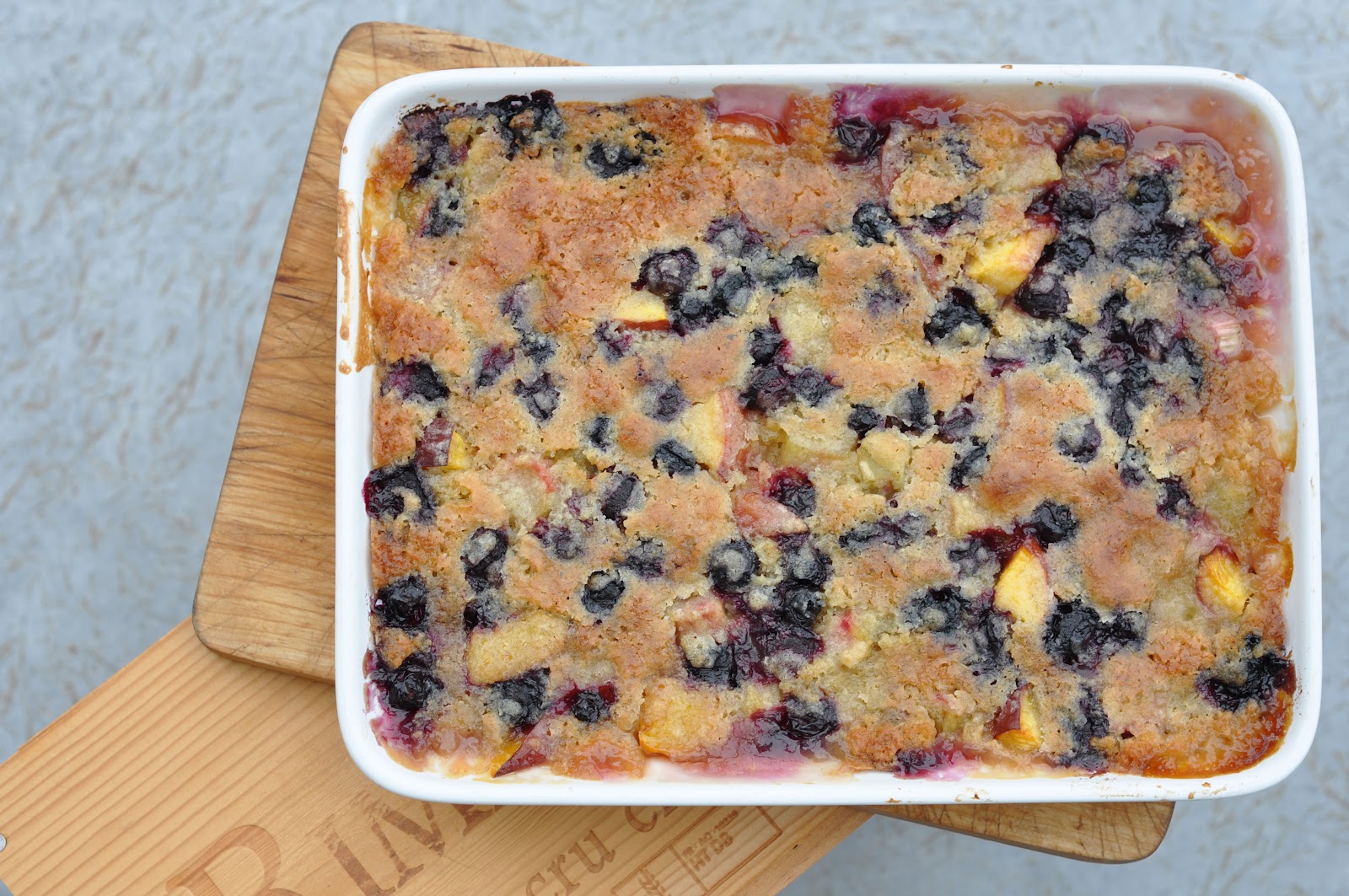 Tallerken Summer fruits cobbler