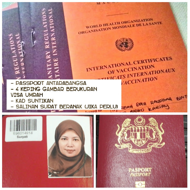Simply Umrah : Persediaan Pasport, Gambar dan Kad Suntikan