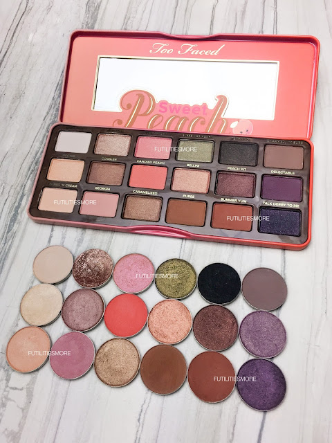 SWEET PEACH PALETTE DUPES WITH MAKEUP GEEK EYESHADOWS I Futilities And More SWEET PEACH PALETTE DUPES WITH MAKEUP GEEK EYESHADOWS I Futilities And More
