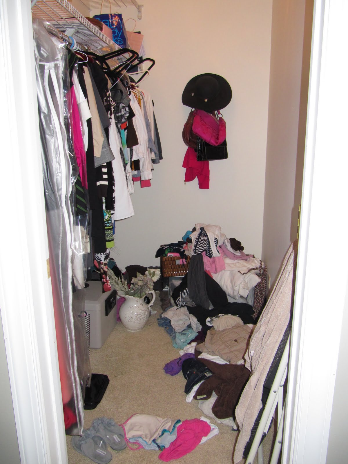 Simply Sarah Closet Makeover