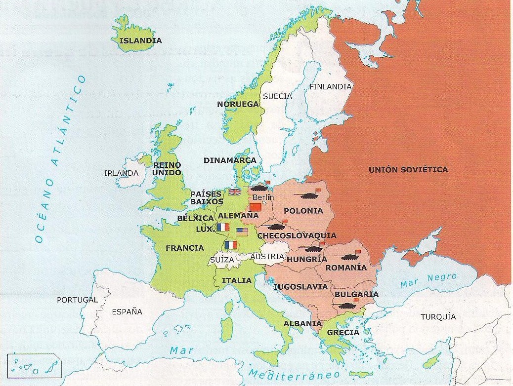 Blog historia 1ºBAC: Mapa de Europa antes de la caída del ...