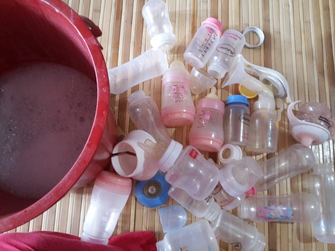 Bila Kandungan Dah 8 Bulan, Mula Menyusun Botol Susu Dan Botol EBM