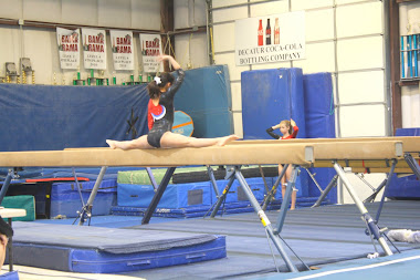 Gracey on the beam 2011