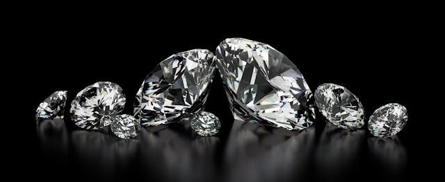 Diamantes y brillo de los minerales