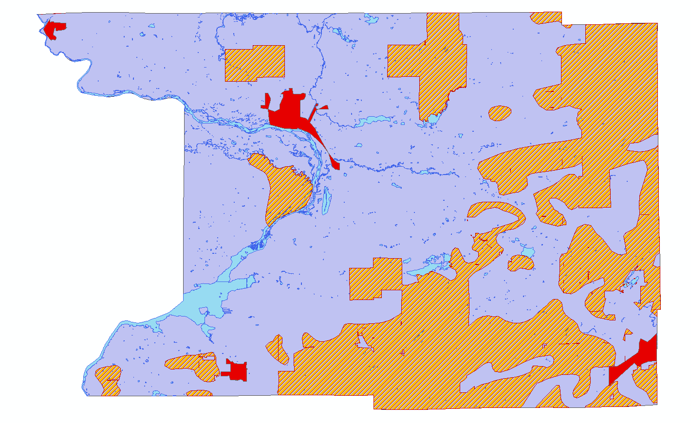 UWEC GIS (Tim Condon) GIS I Lab 5 Atrazine Restriction Areas in