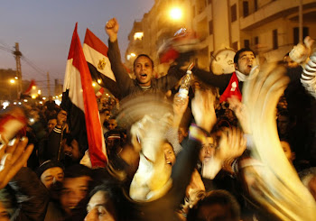 Cairo's streets exploded in joy when Mubarak stepped down after three-decades of autocratic rule