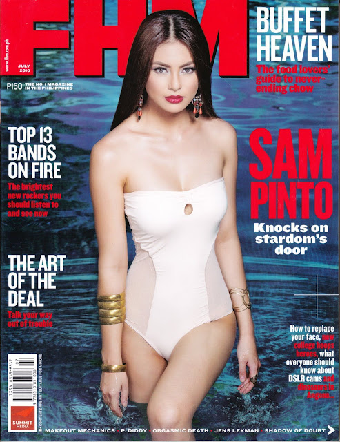 Sam Pinto - FHM Philippines July 2010