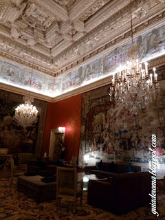 palacio farnese salao vermelho guia roma portugues - Palácio Farnese