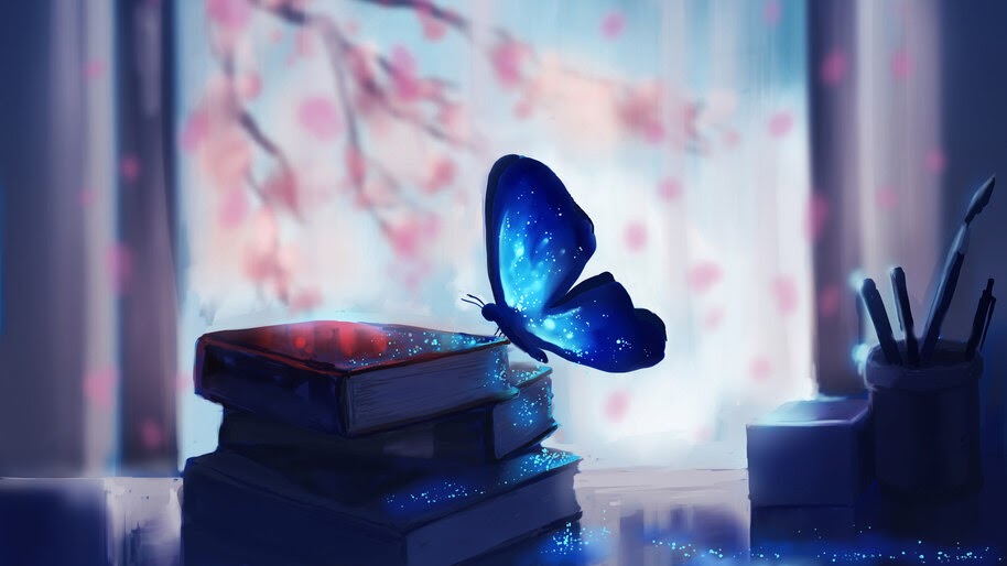 Butterfly, Fantasy, Art, 4K, #6.448