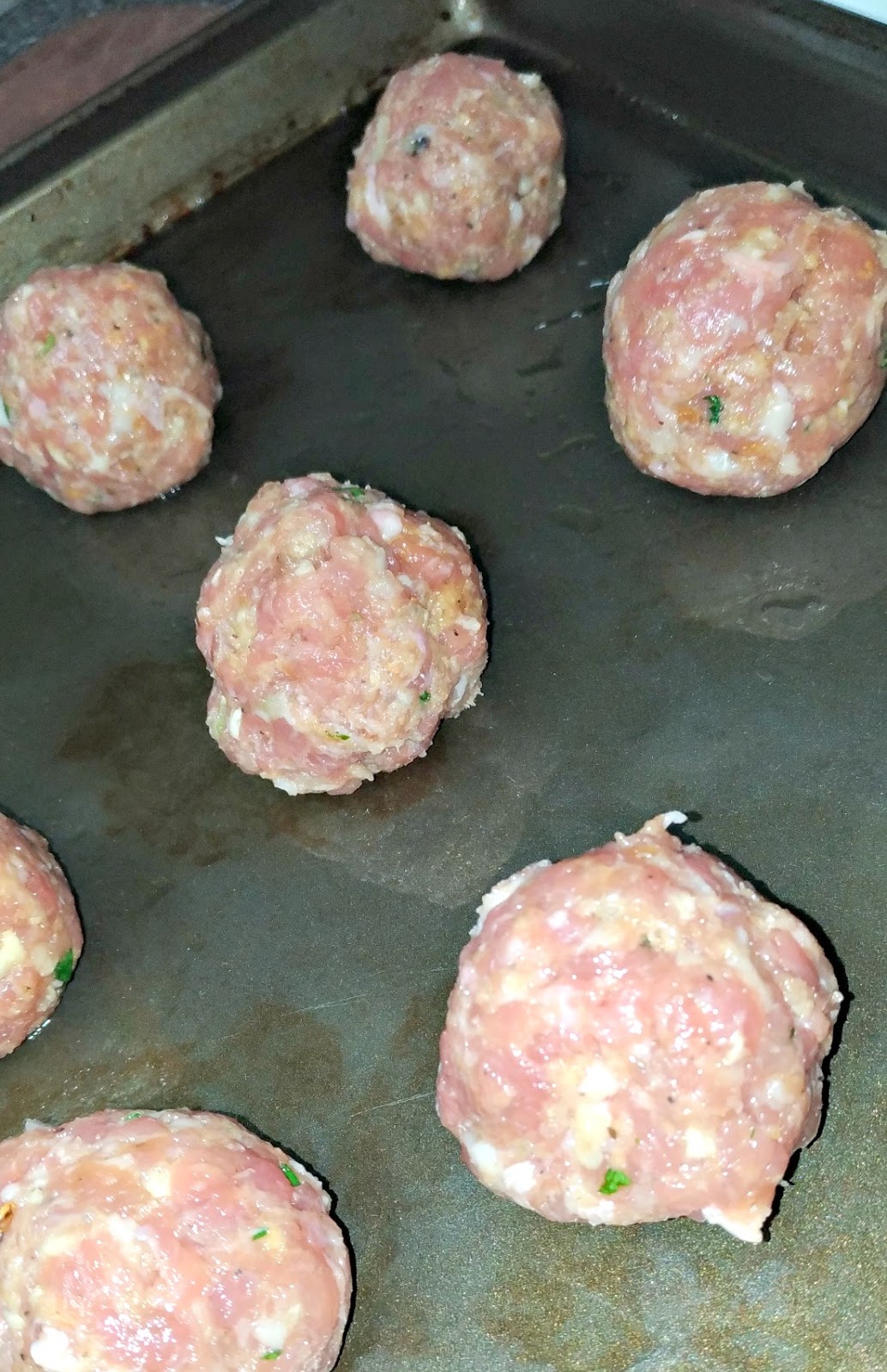 Mom's Homemade Turkey Burger Meatballs Christina Chandra