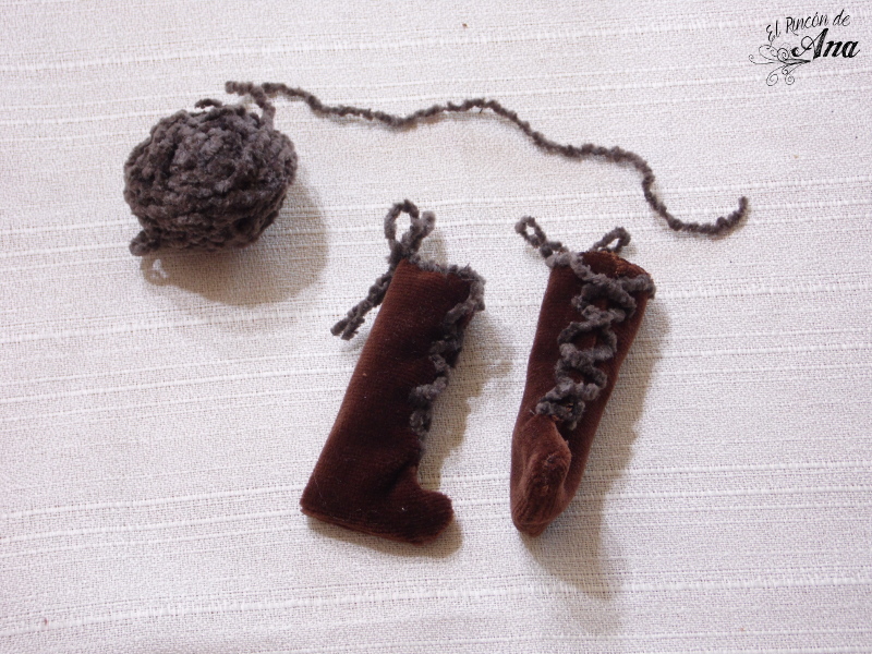 Muñecos de tela: Ropa de Scarlet