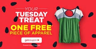 #Free Apparel Item at #Sears Outlet (7/15 Only) NO PURCHASE NECESSARY!