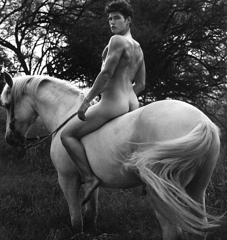 Every August, naked horseback riders descend on the Chu to gather resin for...