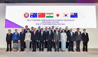 6th RCEP Inter-sessional Ministerial Meeting held in Singapore