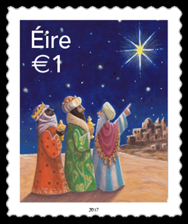 GULFMANN STAMPS WORLD: IRELAND ~ 2017 Christmas