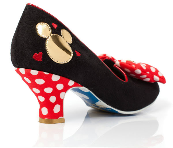 irregular choice disney classic minnie mid heel court irregular choice disney classic minnie mid heel court