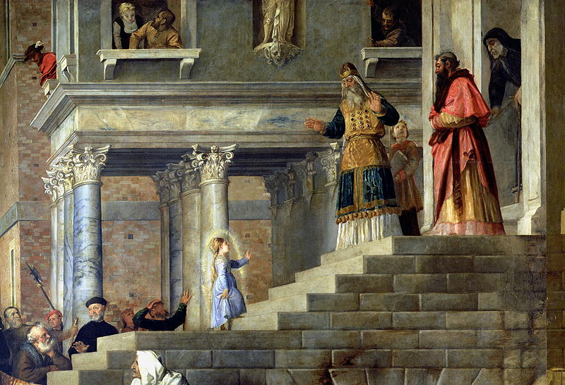 presentation of mary in the temple