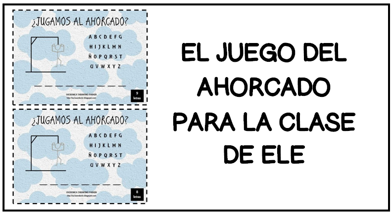 Laclasedeele: El Juego Del Ahorcado Para La Clase De EspaÑol 453